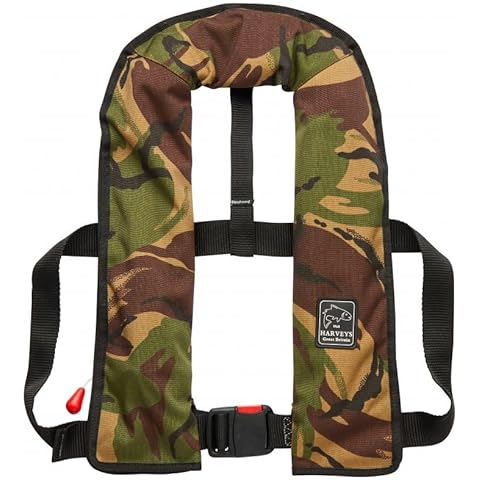 Harveys Stalker Camo Gas Fishing Lifejacket Cover