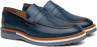 Sapato Mocassim Masculino Social Em Couro Legitimo Nobre Moderno Confortável Estiloso Sofisticado SuperMacio