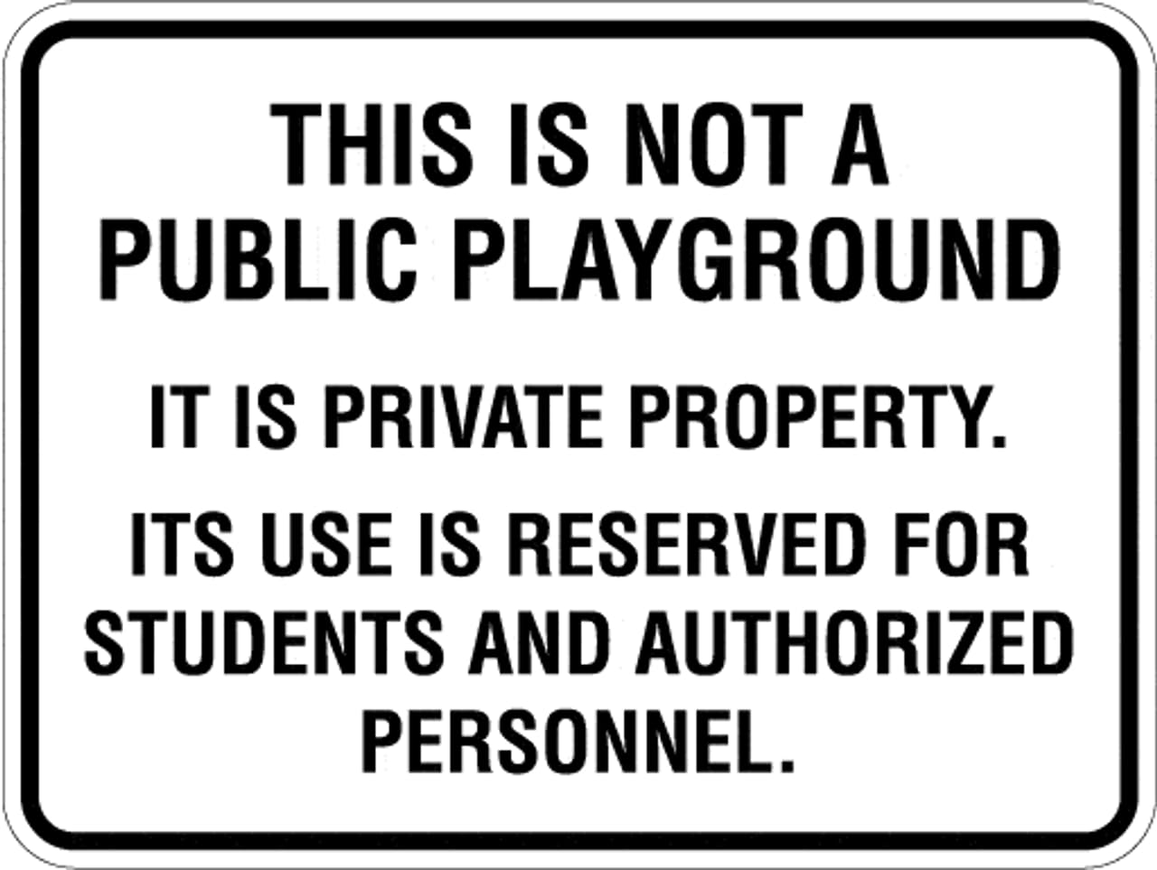 Tin sign vintage This is not a Public Playground Sign School Plaque Poster for Bar Pub Beer Home Garage Man Cave Wall Decor 12x8 Inch