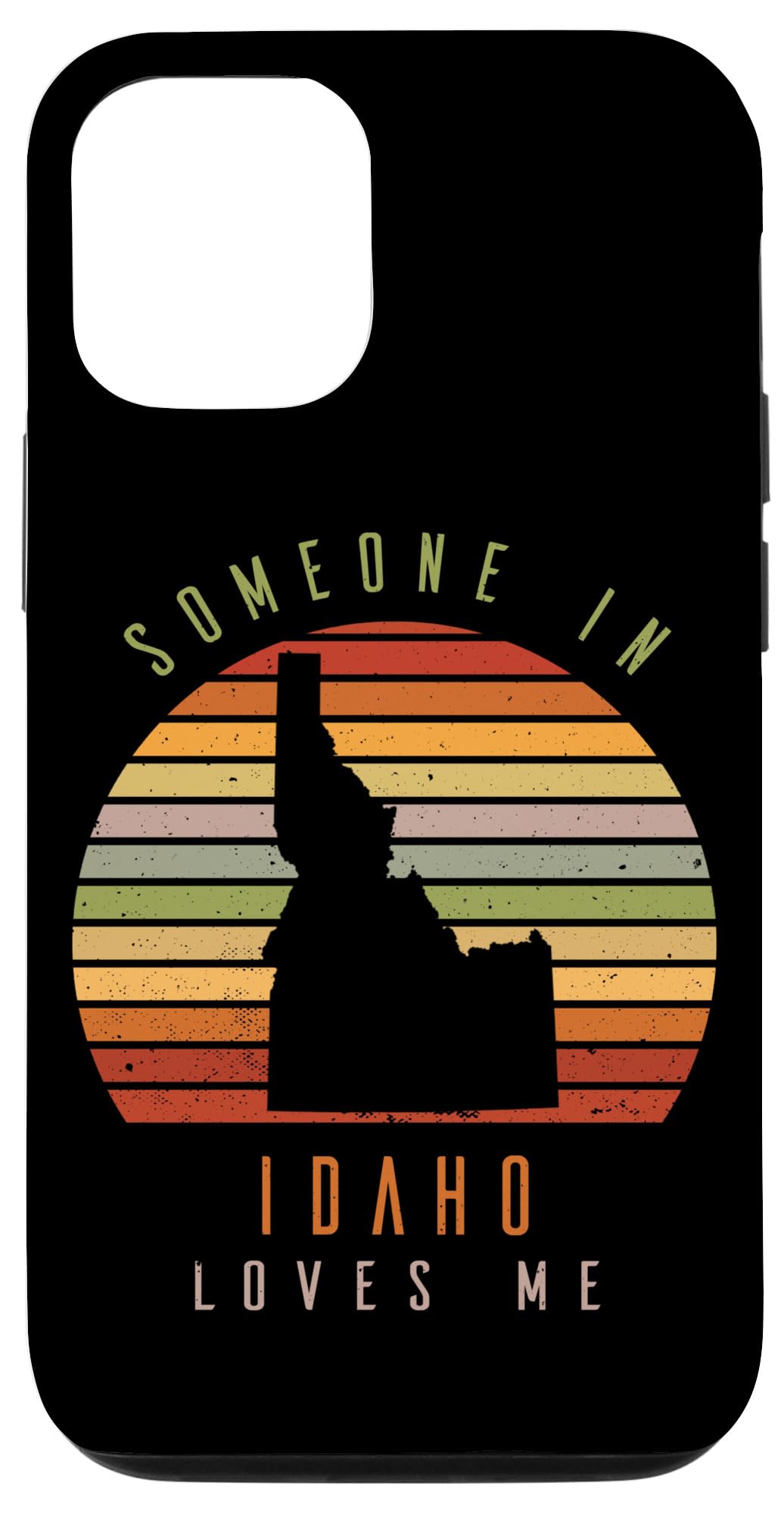 Someone In Idaho Loves Me Vintage State Retro Case for iPhone 14