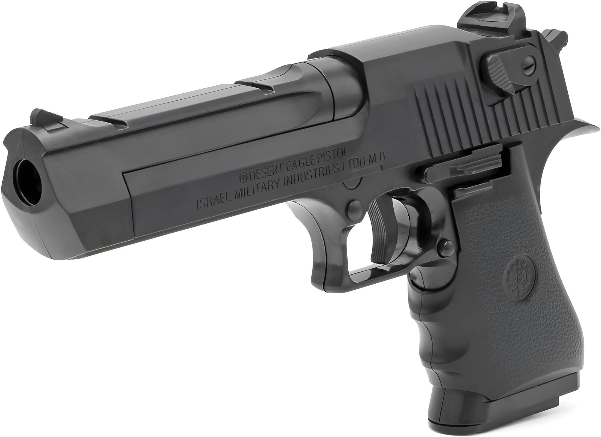 B.W. Softair Gun Airsoft Pistole | Desert Eagle - Schwarz | 21,5cm. Inkl. Magazin & unter 0,5 Joule (ab 14 Jahre)