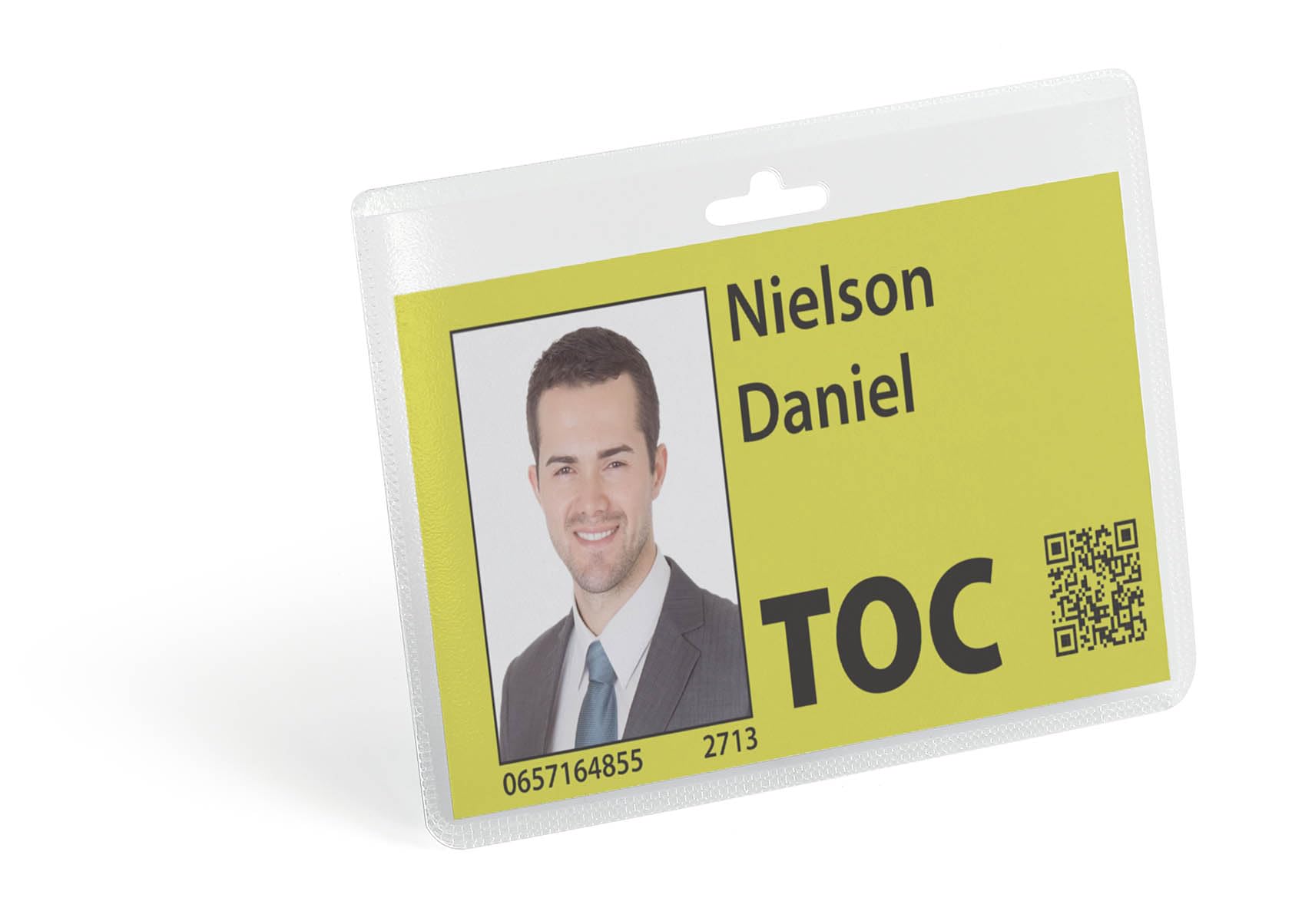 Durable 825119 - Placa para nombre (60 x 90 mm, polipropileno, 20 unidades)