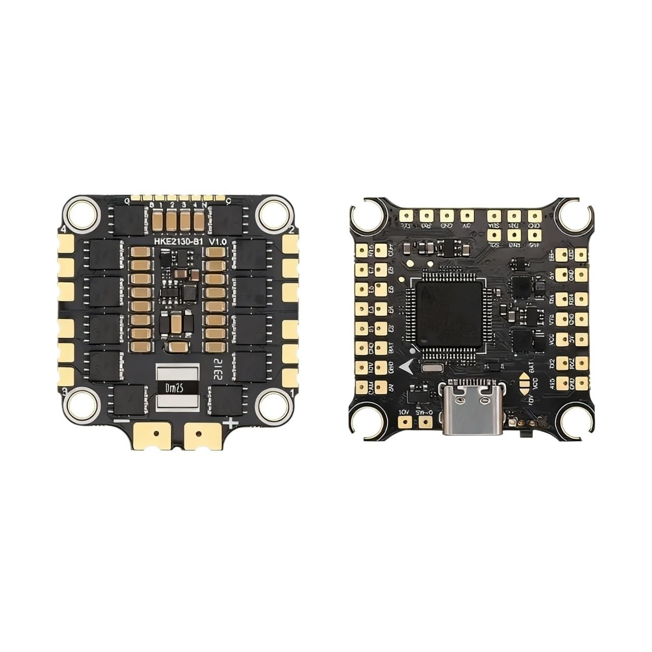 1 pezzo F7 Flight Controller Dual BEC con 45A-65A 4 in 1 Brushless ESC Stack adatto for FPV Freestyle Racing Drone F722 V2(F7 With 60A ESC)