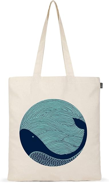 EcoRight Canvas Tote Bag Aesthetic, Eco-friendly Tote Bags for Women, Reusable Shopping Bag, Beach Bag