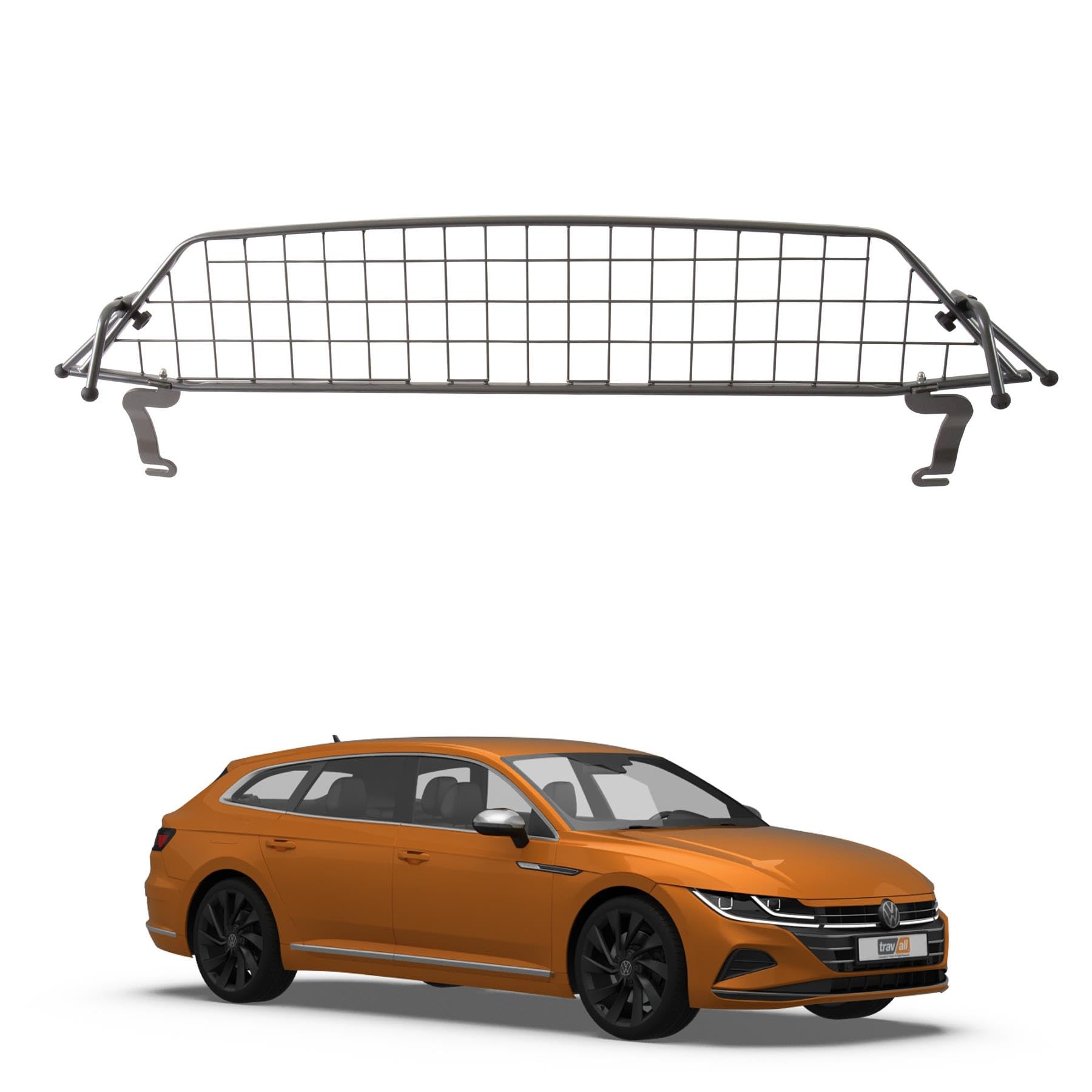 Travall Guard Compatible With Volkswagen Arteon Shooting Brake (2020-Current) TDG1687 - Vehicle-Specific Dog Guard Luggage Barrier Load Separator