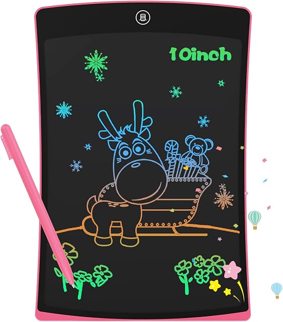 Kids Toys Writing Tablet 10" Boys Toys Girls Toys for 2 3 4 5 6 7 8 Year old Boys Girls,Travel Educational Toys for Girl Boy Birthday Gifts Kids Drawing Pad Toddler Toys Encanto Toys for Kids Games