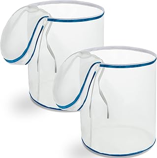 2 Pcs Zipper Hash Bag Hash Bubble Filter 5 Gallon 220 Um Mesh Bags for Hash Ice Essence Extraction Kit