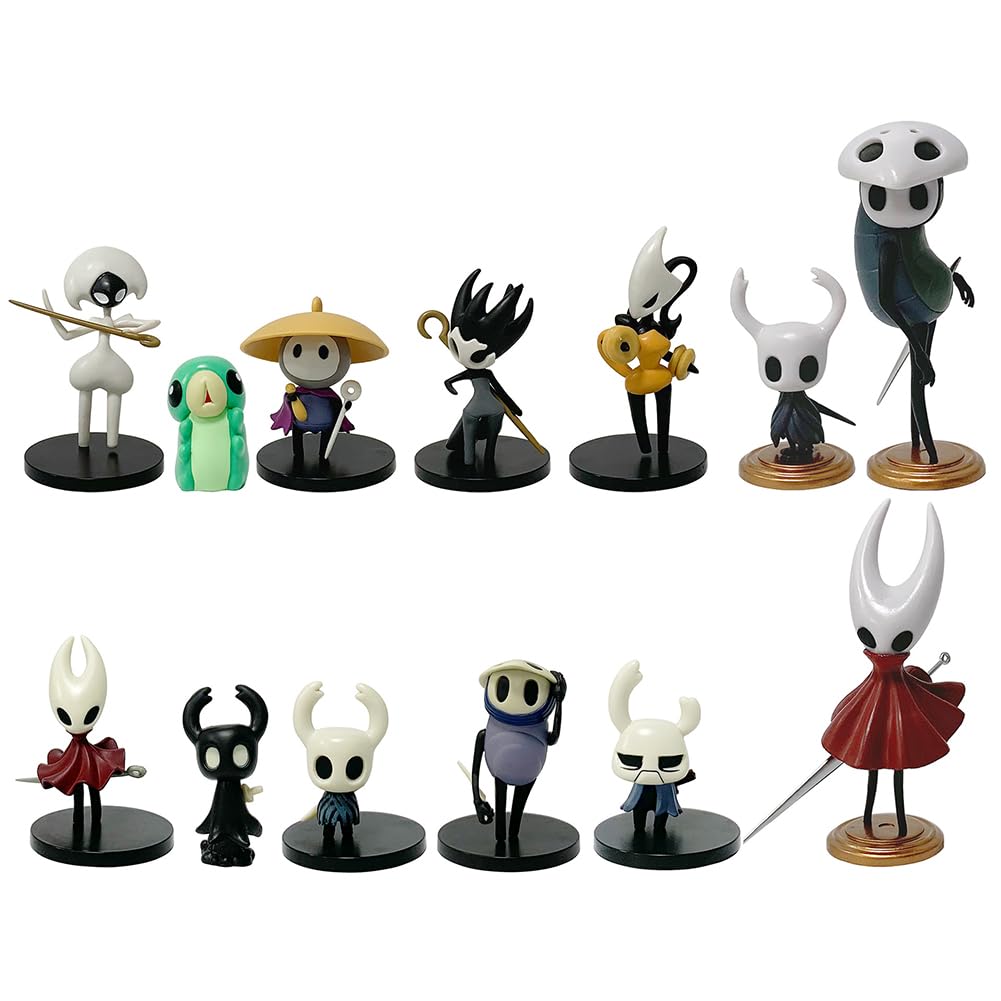 Zhongkaihua Hollow Silksong Figure Hornet-can Quirrel Lace Shakra Sherma Action Figure PVC Model 6Pcs 7~16CM Statue Collectible Home Ornament Decorations Gifts โ image 1