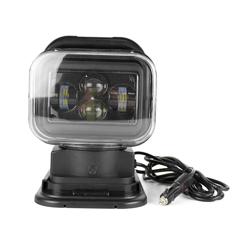 Newsmarts 60W Remote Control Searchlight, Searching Light Working Lamp for SUV, boat, emergency lighting