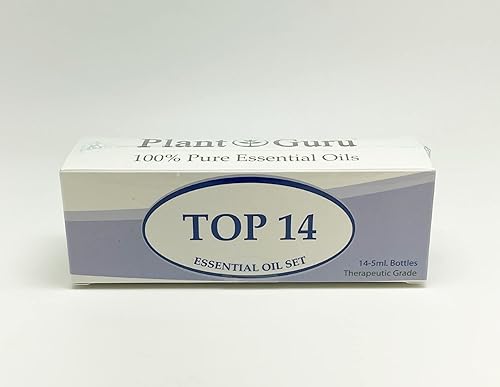 Miniatura 6 de Juego de aceites esenciales de 0.5-0.2 fl oz, grado terapéutico, incienso 100% puro, lavanda, menta, romero, naranja, árbol de té, eucalipto,