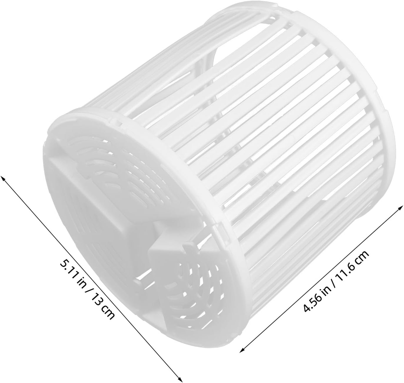 Collapsible Spin Dryer Basket: Plastic Replacement Laundry Basket for Mini Foldable Washing Machine Portable Small Washer and Compact Laundry