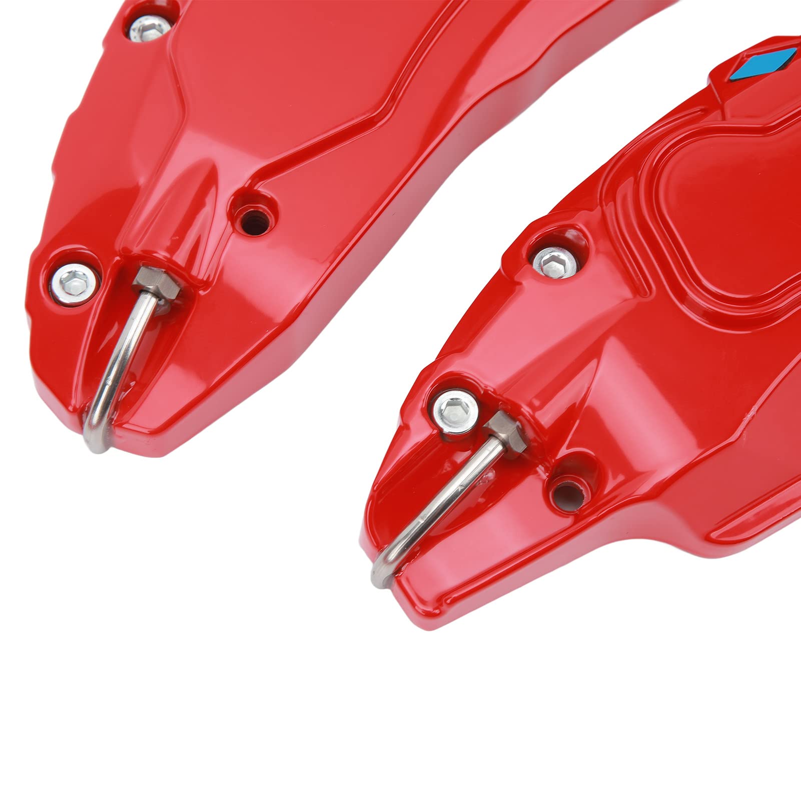 Generic Copertura Pinza Auto Protezione Freno a Disco in Lega di Alluminio Adatta per Ruota da 18 Pollici e 19 Pollici, Elegante Copertura Pinza Freno per Appassionati di Auto, Confezione da 4,