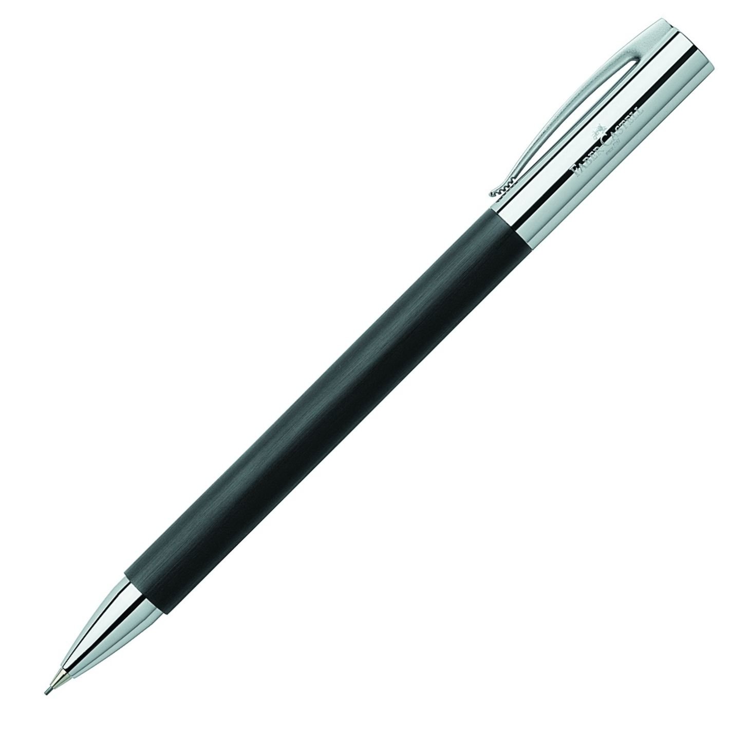 Faber-CastellAmbition precious resin twist pencil, 0.7 mm, black - Made in Germany