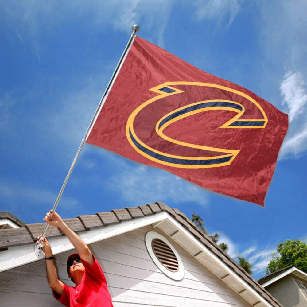 WinCraft Cleveland Cavaliers Applique and Embroidered Flag - Image 5