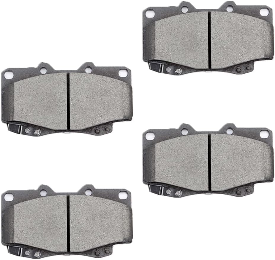 ECCPP D799-7671 4pcs Front Ceramic Disc Brake Pad Set Fit For Toyota 4Runner 1995-2002,For Toyota Tacoma 1995-2004
