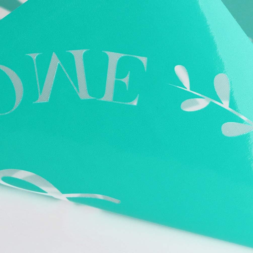 She Love Silk Screen Stencils, Self-Adhesive Mesh Transfers, DIY Reusable Adhesive Stencils for Painting on Wood,Chalkboard, Fabric (This is us)