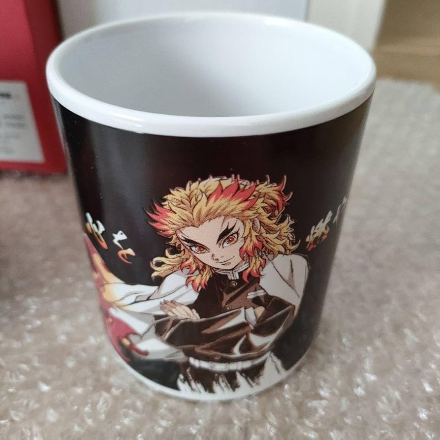集英社 - 「心を燃やせ」煉獄杏寿郎マグカップ 3個セット Amazon