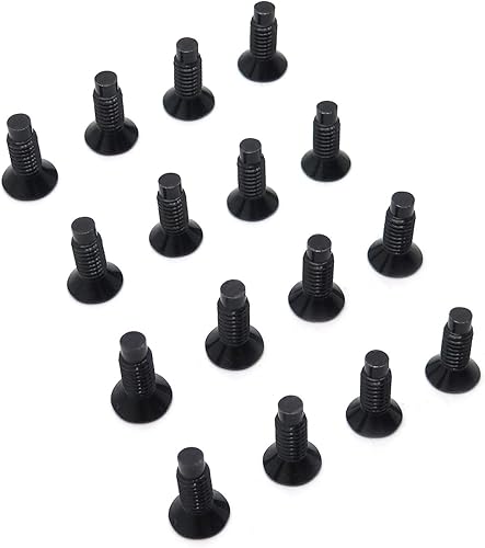 Miniatura 6 de SMT - 16 piezas de tornillos Torx para marcobisagra compatibles con Jeep Wrangler CJ YJ TJ 1976-2006 PN TGHD-BOT-J-W016-BK