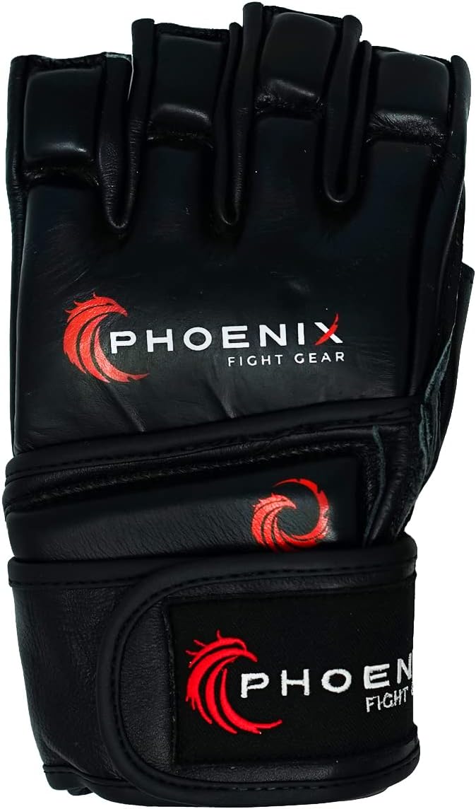 Flight Krav MAGA Gloves, Sparring, Grappling, Taekwondo, Leather Training Gloves