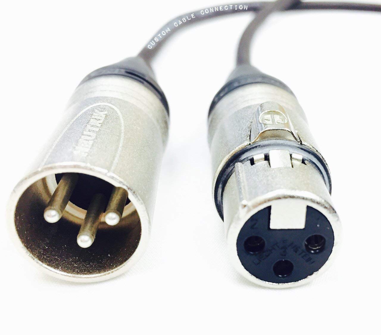 Amazon.com: 1 Foot 3-Pin XLR 24 AWG (Gauge) DMX512 Data Cable Male Amazon.com: 1 Foot 3-Pin XLR 24 AWG (Gauge) DMX512 Data Cable Male