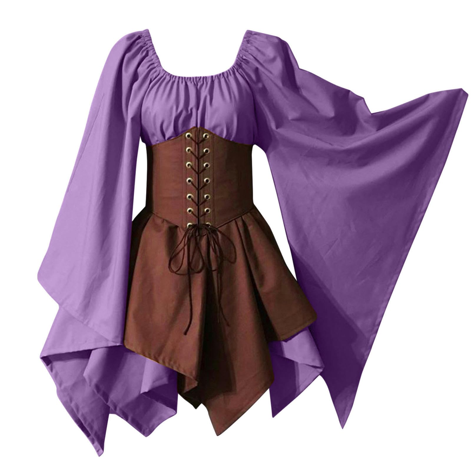 Abiti medievali del Periodo Artistico Femminile di Halloween da Donna