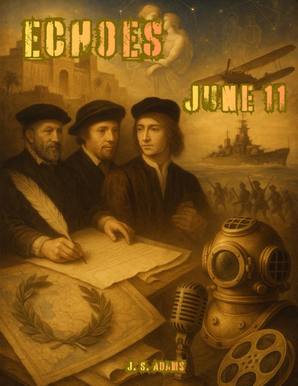 Echoes: June 11: A Coloring Journey Through June 11th in History (Echoes: A Coloring Journey Through History)