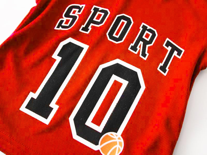 Image of Toddler Kids Sports Shorts Set Baby Boys Girls Basketball Jersey Outfit Tracksuit Tank Top Mesh Track Shorts