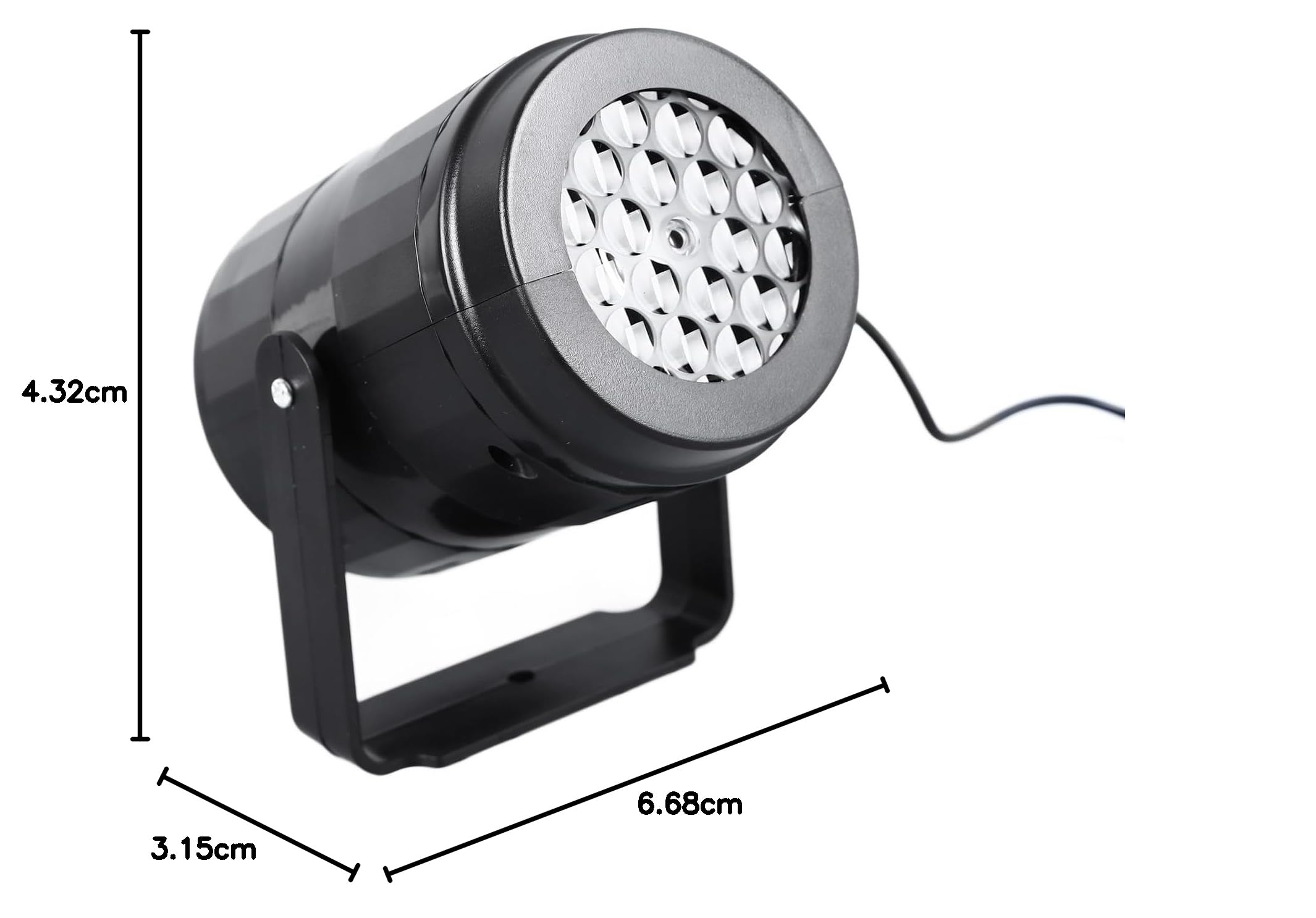 Światła Projektora z Płatkami śniegu Bożonarodzeniowego IP65 Wodoodporna Dynamiczna Dioda LED HD Opady śniegu Obrotowa jasność o Wysokiej Jasności do Dekoracji Wnętrz w Ogrodzie