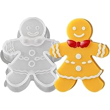 Christmas Silicone Molds 3D Reusable Non Stick Crafts Casting Tool