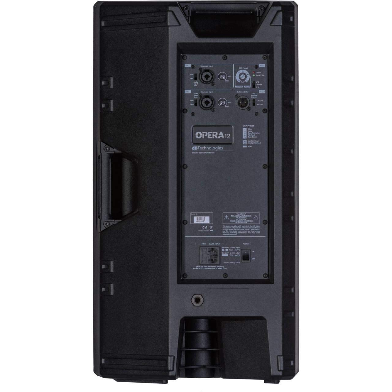 DB TECHNOLOGIES OPERA 12 (coppia) 2 diffusori attivi in classe d da 1200 watt di picco (cadauno)
