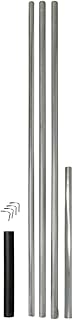 B.E.S.T. 15' Steel Telescoping Pole & Adapter for Purple Martin Houses – 3‑Section Adjustable Bird House Support with Ground Socket & Key Locks – Heavy‑Duty Prime Retreat Martin House Mount