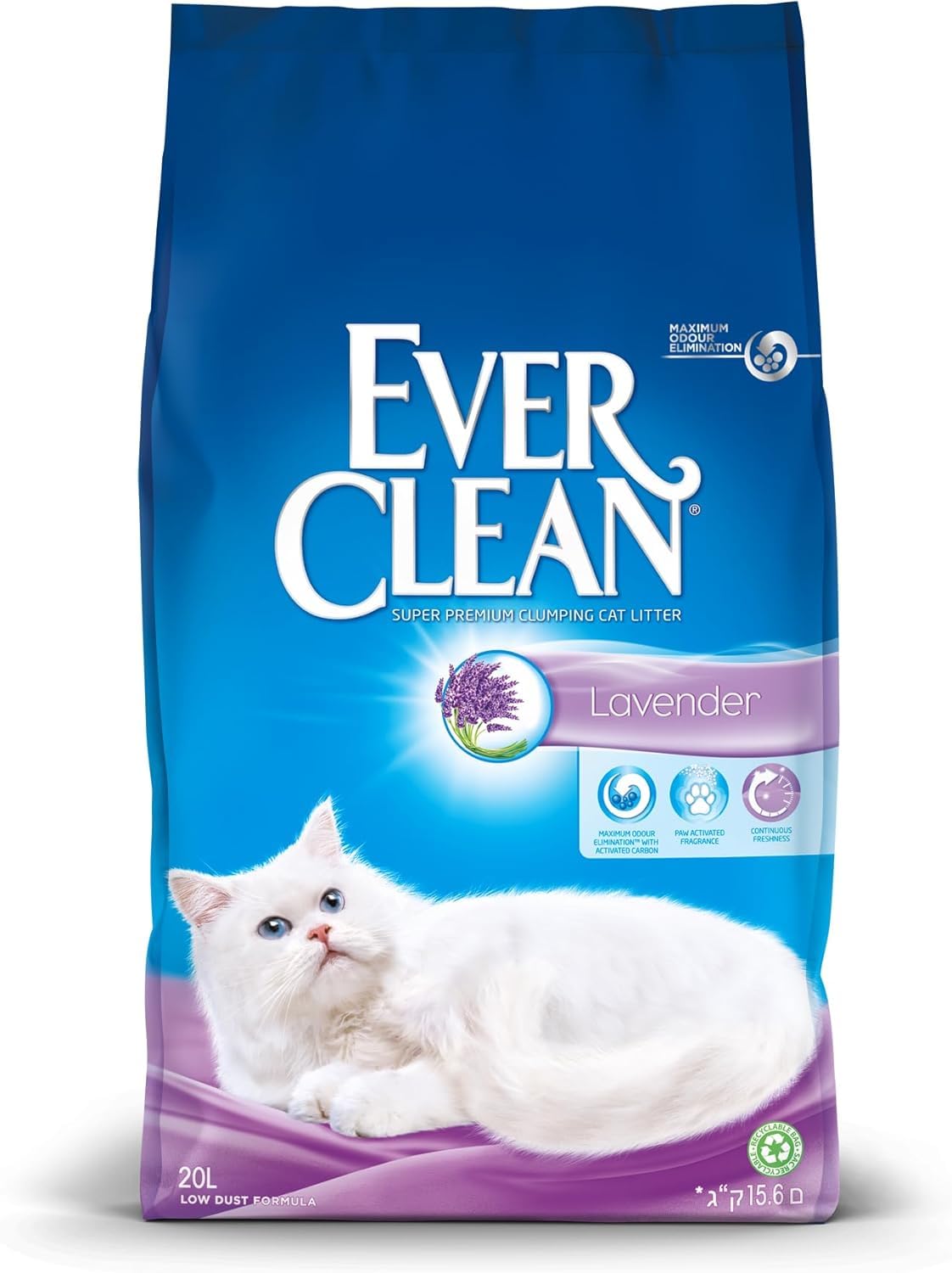 Ever Clean Arena para Gatos Lavender Cumpling, Perfumada