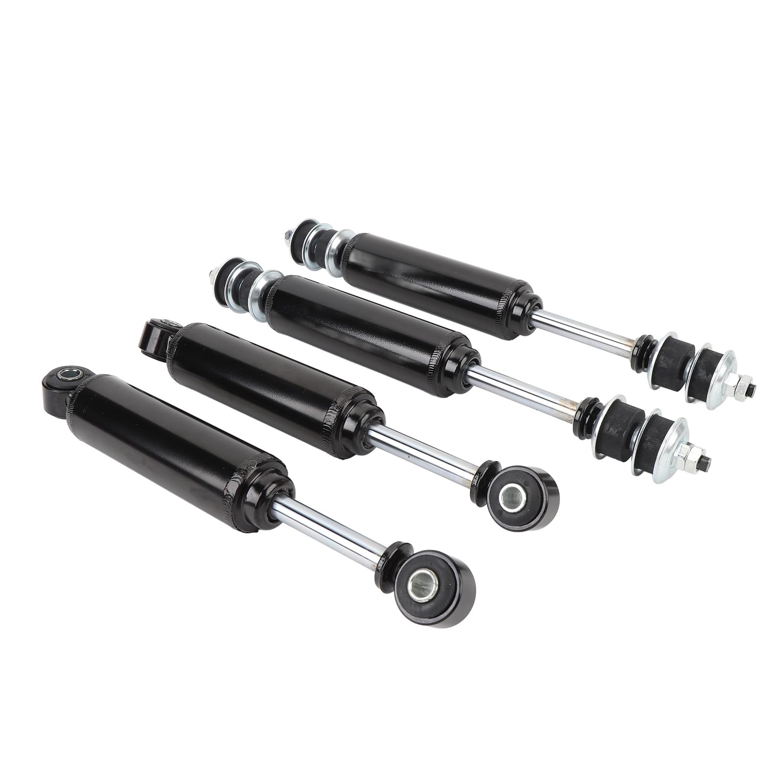 RiToEasysports Set Ammortizzatori per Carrello da Kit Ammortizzatori Anteriori Posteriori in Metallo 4 Pezzi OE 1014235 1014236 1010991 per DS Precedente Sostituzione Elettrica a Gas