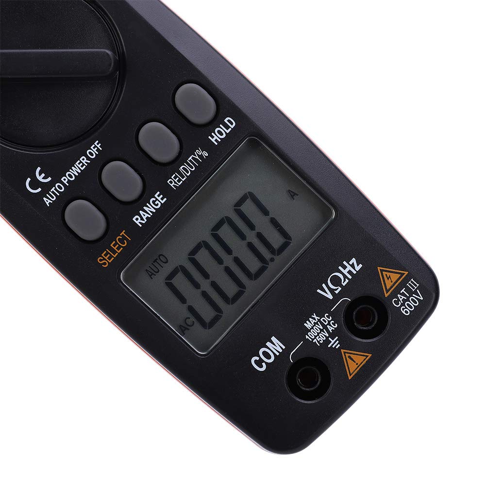 VC6052 Przenośny cyfrowy ręczny miernik amperomierza AC 2000A Multimetr z wyświetlaczem LCD dla przemysłu motoryzacyjnego inżynieria energetyczna tworzywo sztuczne otwór 55 mm