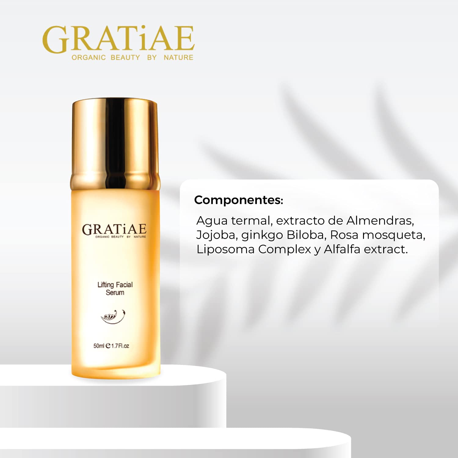 GRATIAE - Lifting Facial Serum - Serum antiedad - Elaborado con