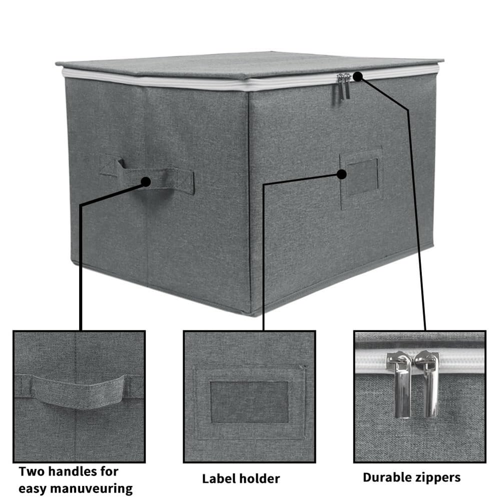 JOUSE Caja de Almacenamiento de Copas de Vino Caja de Almacenamiento de Copas Plegable