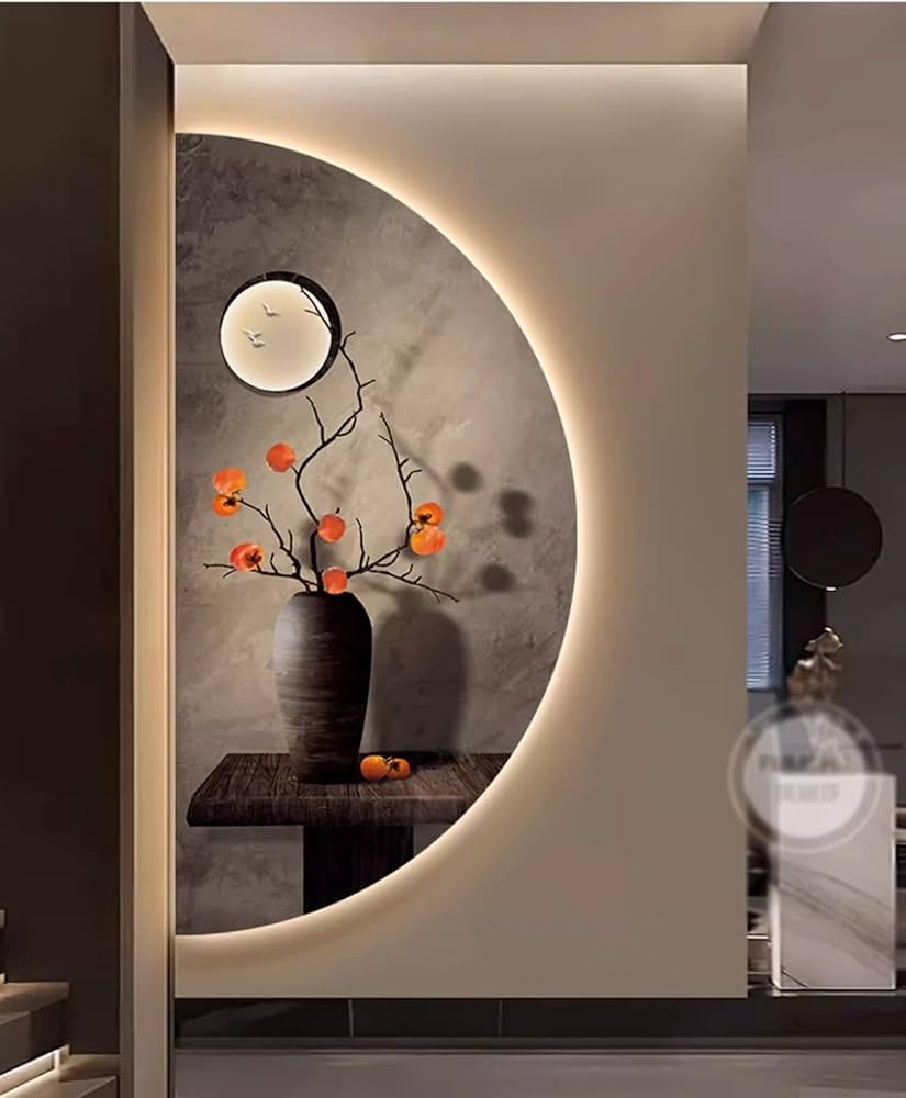 LEDライト付きアート壁掛け風景画 LEDライト付きアート壁掛け風景画 LEDライト付きアート壁掛け