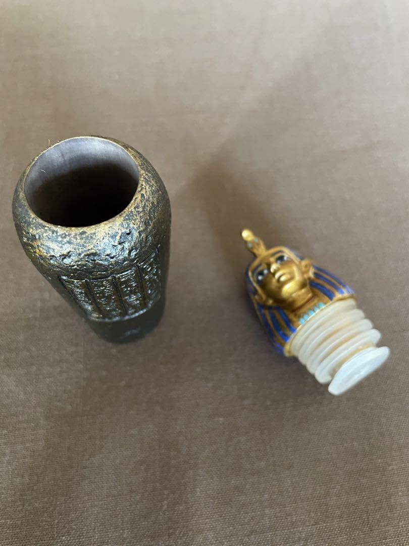 エジプト　カノプス壺のミニチュア版レプリカ〜現地で購入 Amazon.co.jp: エジプト カノプス壺のミニチュア版レプリカ