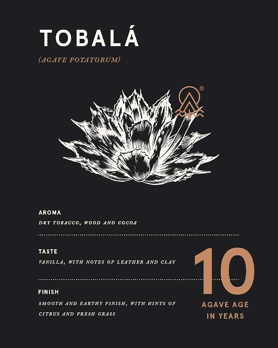 The Lost Explorer Mezcal Tobalá, 70cl | Award Winning Artisanal Mezcal | 42%