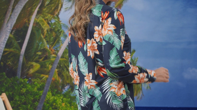 トップス aloha Amazon.com: ZXZY Women's Hawaiian Blouses Shirts Long Sleeve