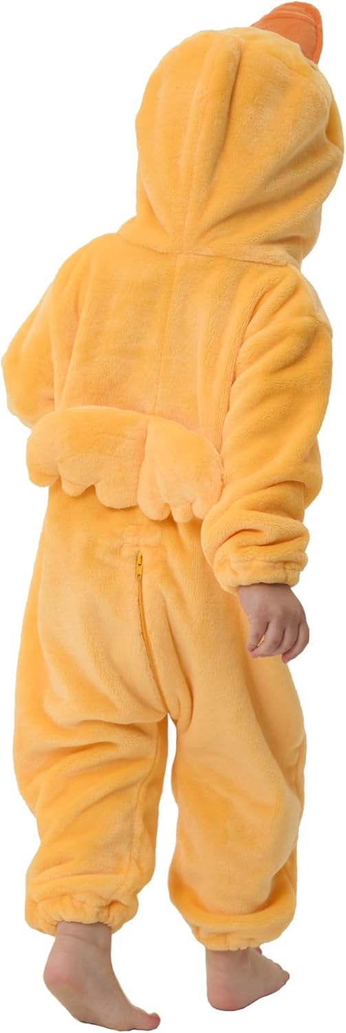 Unisex Baby Animal Onesie Pajamas,Infant Flannel Halloween Cosplay Costume, Toddler Christmas Homewear/Sleepwear - Image 6