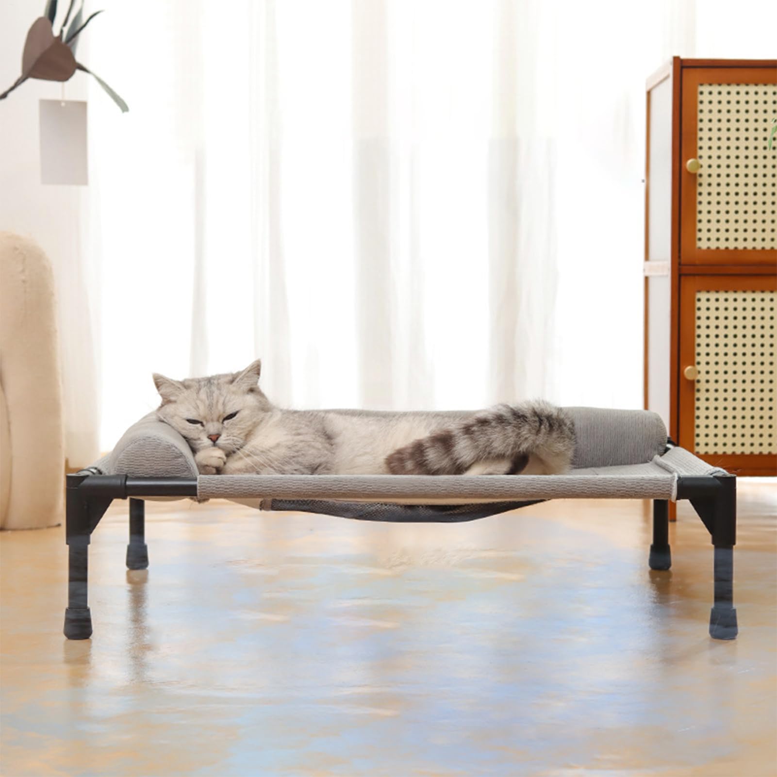 Hundebett Kühlendes & Atmungsaktives Outdoor Hundebett | Hundezubehör Für , , Ausruhen Im Garten, Zuhause, Wohnzimmer, Schlafzimmer, Auto, Büro Und Draußen