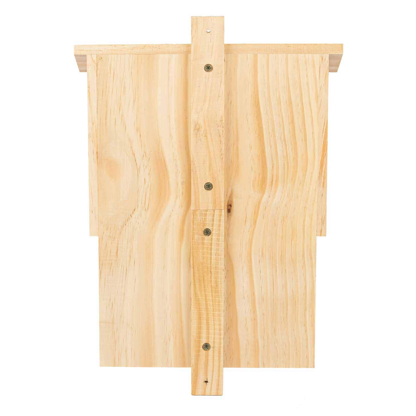 Hotel para murciélagos Hecho de Madera | Albergue Refugio Caja Nido Cueva 42 x 29 x 10 cm | Casa para murciélagos - Protección de Especies en tu jardín