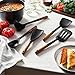 Staub Silicone with Wood Handle 5-pc Cooking Utensil Set
