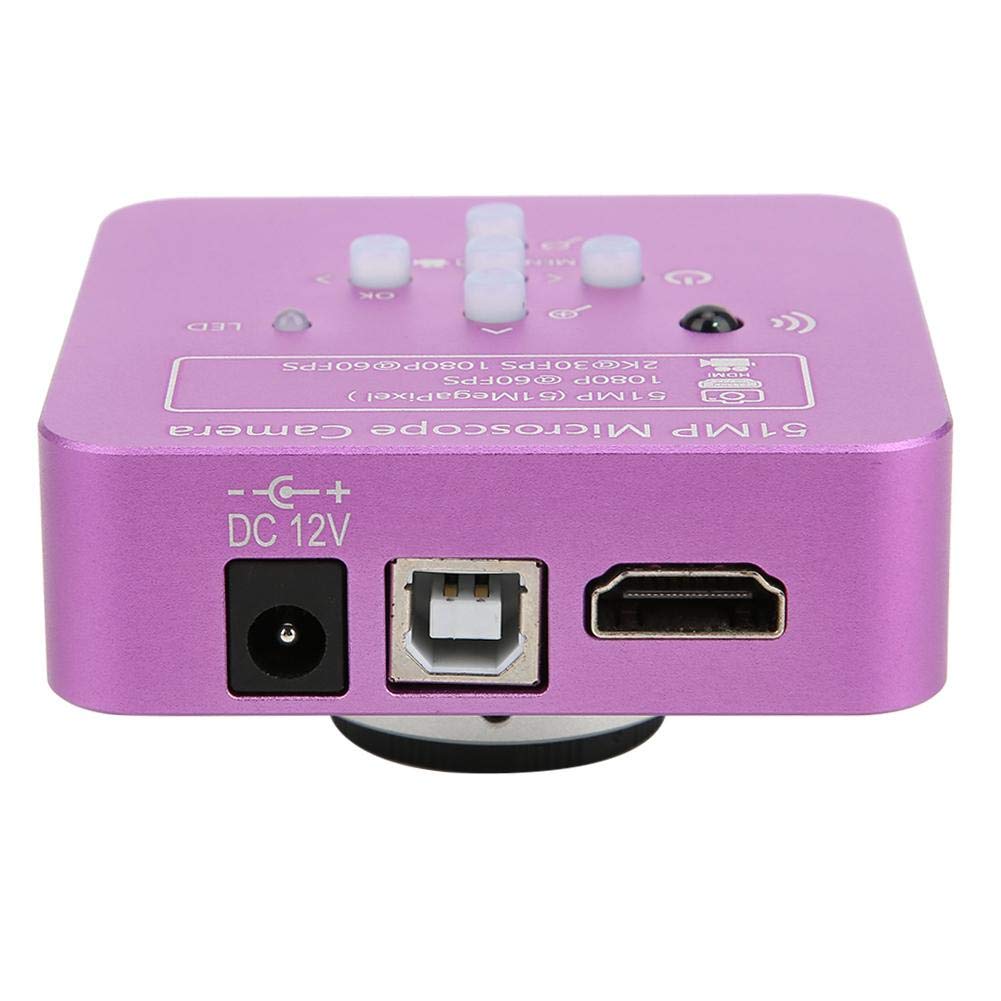 51MP 1080P 60FPS Mikroskop USB Aparat do naprawy telefonu Lupa (wtyczka 100-240 V EU)