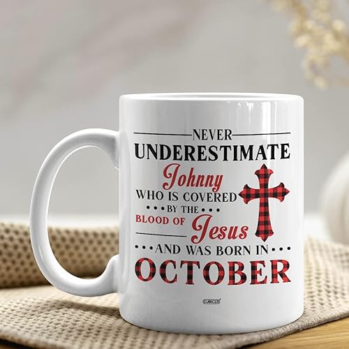 Miniatura 49 de CUBICER Tazas de café personalizadas con nombre personalizado, tazas de cerámica blanca, taza de café de guitarra para amantes de la música