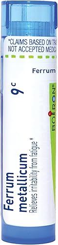 Boiron Ferrum Metallicum 9C Md 80 Pellets para irritabilidad por fatiga