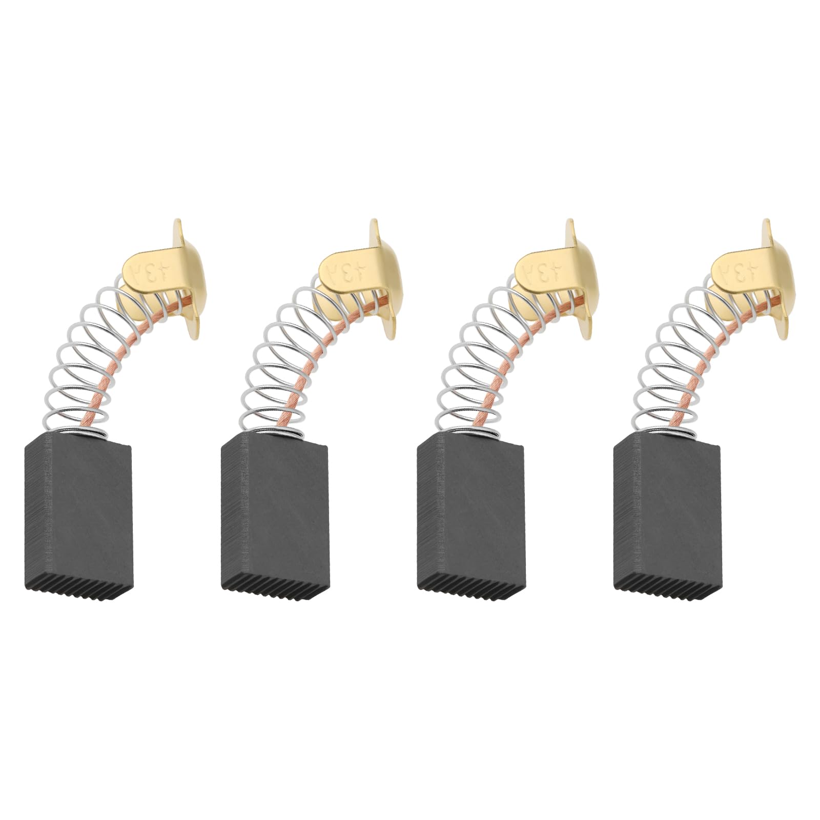 VGOL 4Pcs Carbon Brushes 17.5x11x6.5mm F9U22415 Applicable to Most Electric Motors