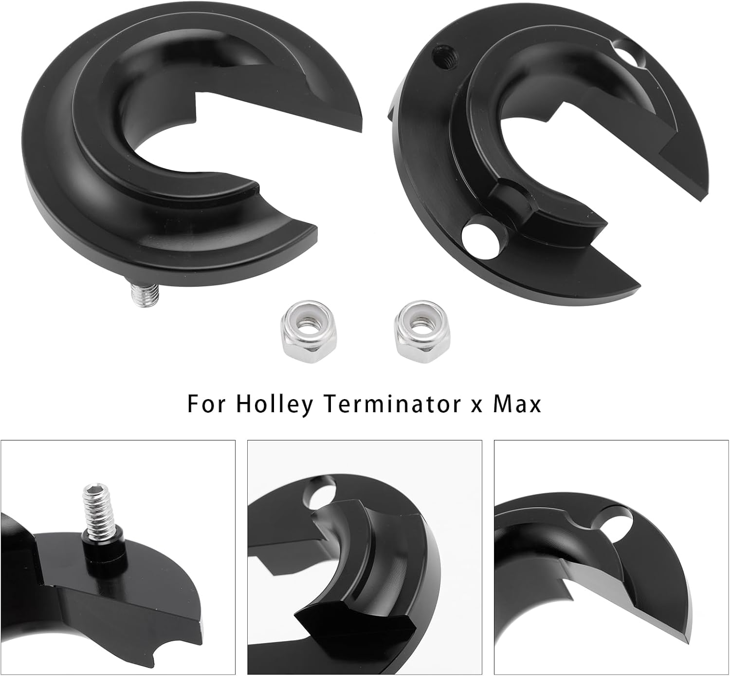 Topteng Black Fire Wall Pass Through Raw Bracket Harness Bulkhead Fit For Holley Terminator x Max