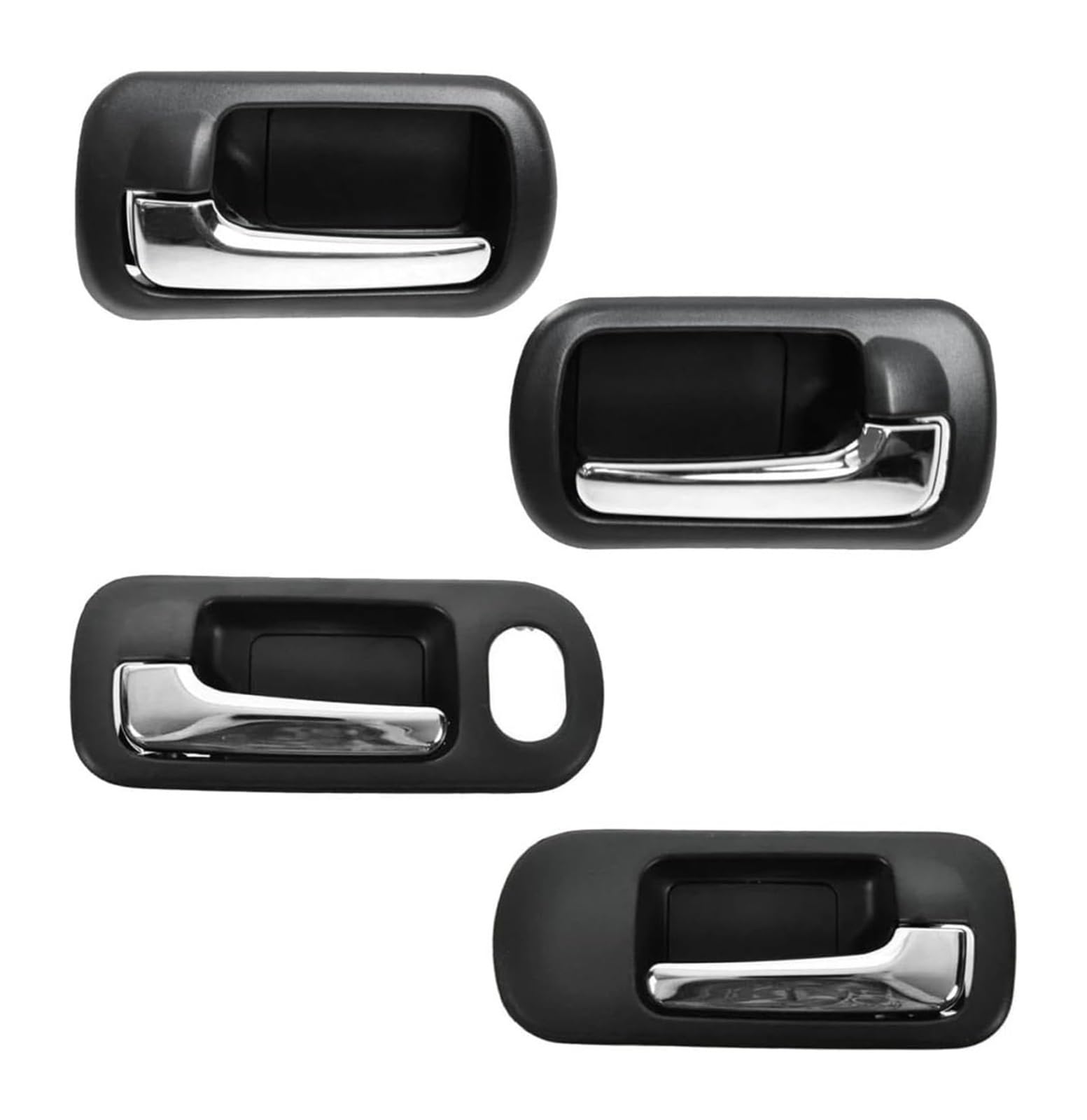 Mfbgpvcvmm One Color For Civic For Sedan 2001 2002 2003 2004 2005 Interior Inside Door Handle Black Chrome 72160S5aa21 72161S5aa21 72120S5ac01 Side Door Handle